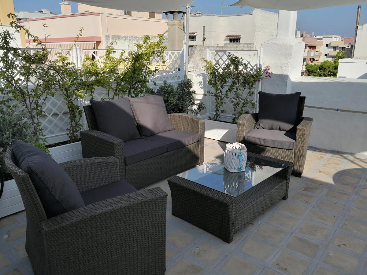 Vele Bianche Cosy Home Con Terrazza Polignano a Mare Bagian luar foto