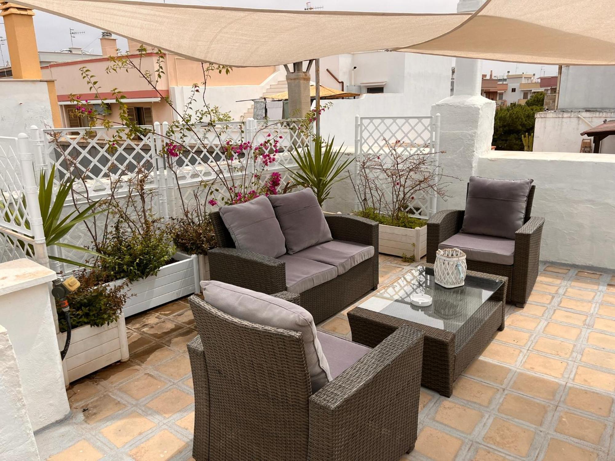 Vele Bianche Cosy Home Con Terrazza Polignano a Mare Bagian luar foto